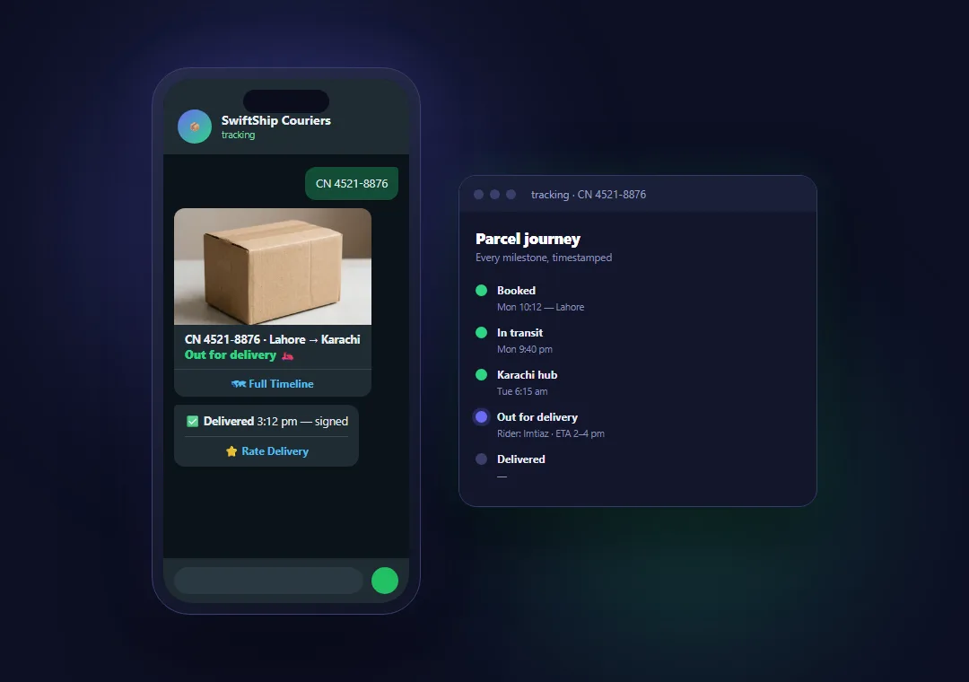 Order Tracking & Proactive Updates