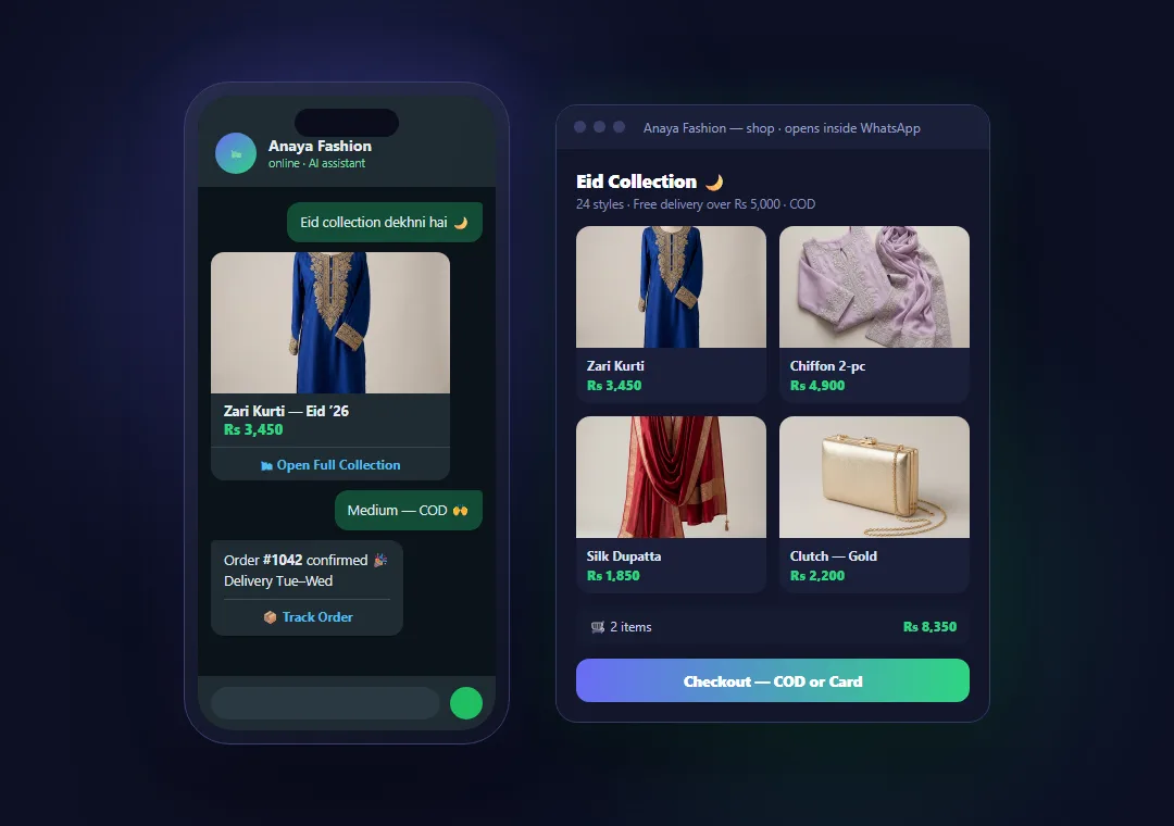 WhatsApp Shop
